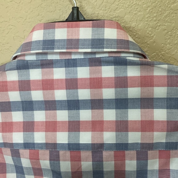 Men’s Club Room Performance Slim Fit Button Down Shirt Size M - Picture 6 of 9